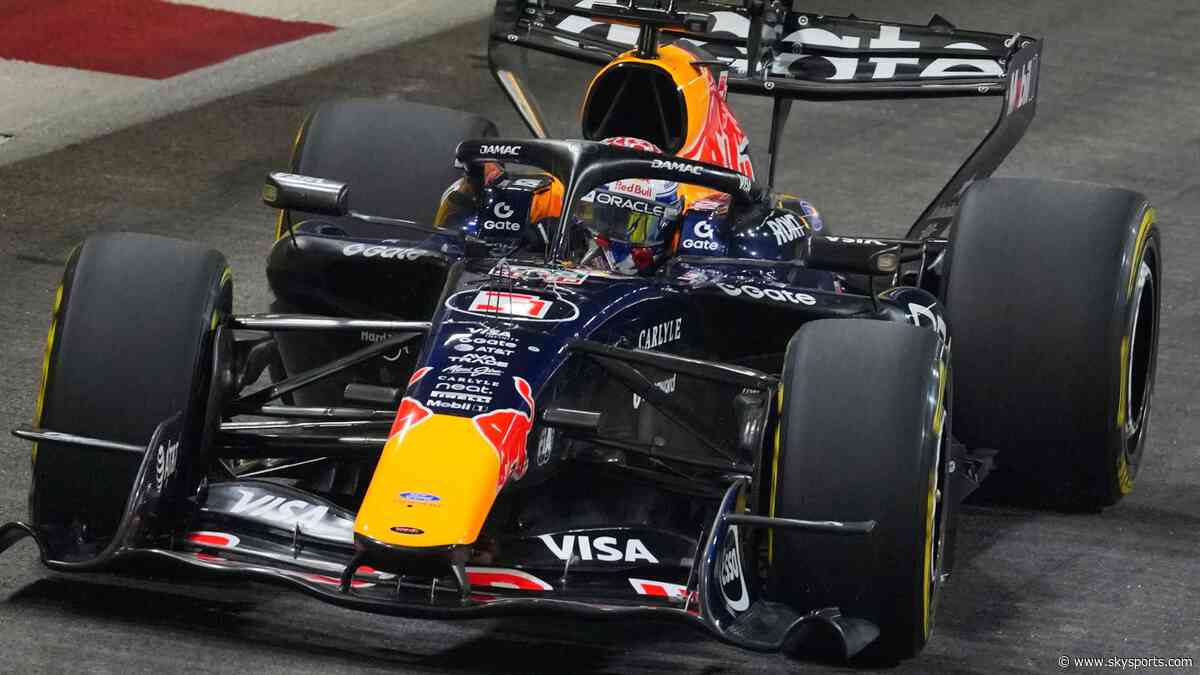 Verstappen surge continues with Singapore pole ahead of Ferraris