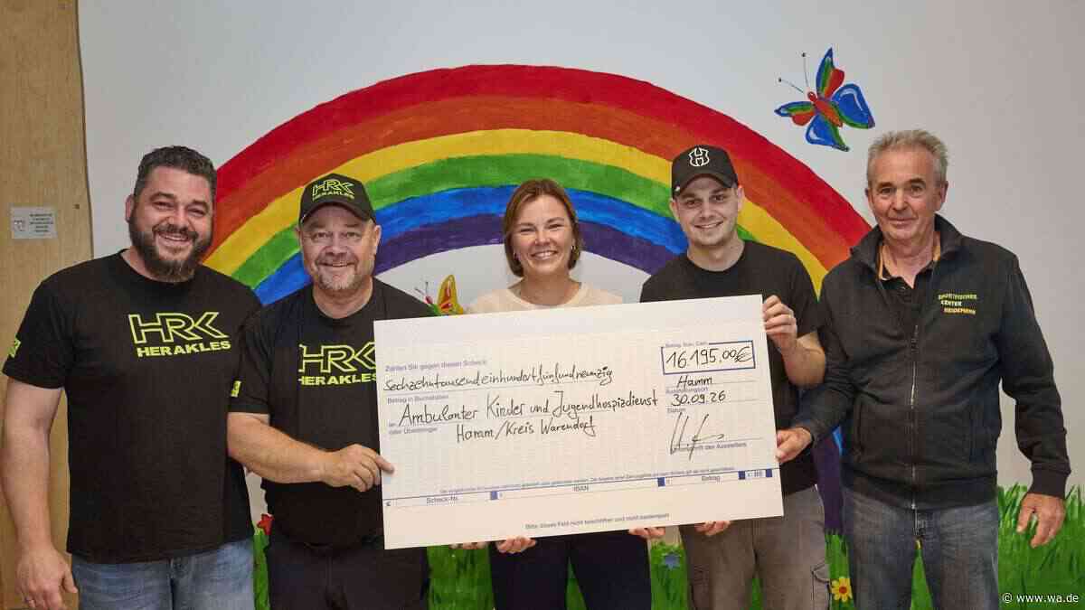 Angler spenden 16.125 Euro an Hammer Hospizdienst für Kinder