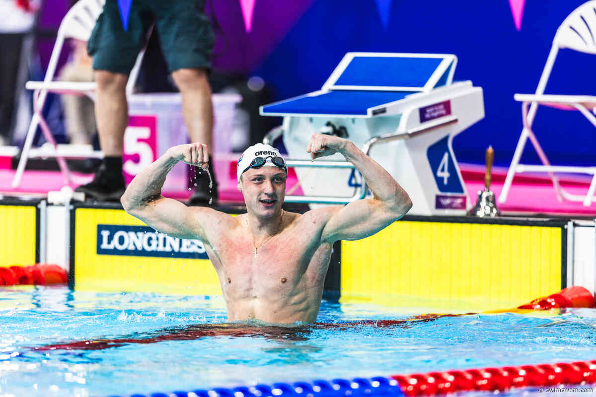 Pieter Coetze Breaks African Record With 48.21 in Men’s 100 Backstroke, Just Off the World Record