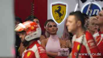 Pinker Besuch in Singapur: Kim Kardashian überrascht im Formel-1-Fahrerlager