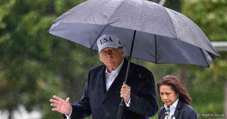 Trump mocked for claiming Florida hurricane is ‘under control’ after previous ‘nuke them’ comment