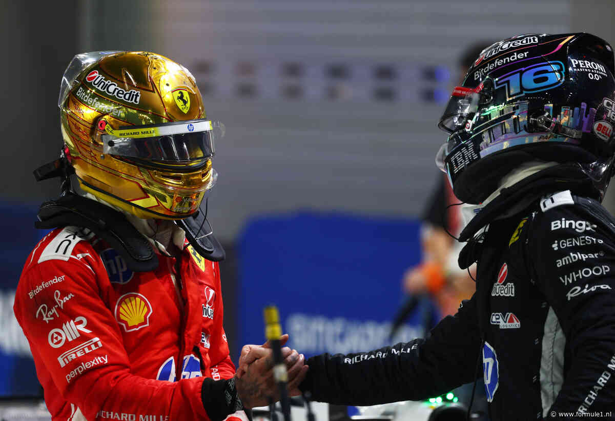 Hamilton baalt van derde startplek in Singapore: ‘Dat kostte me tijd’