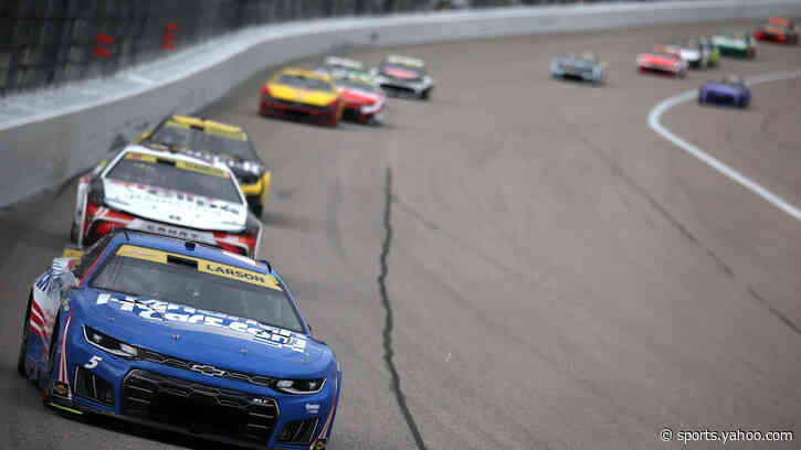 NASCAR Charlotte qualifying results, Kyle Larson on Cup Series pole as starting lineup set