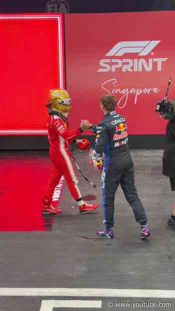 Pulling up to a Sprint Winnnnn 🦁👏#F1 #RedBullRacing #SingaporeGP