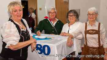 Da zogen Landfrauen die Lederhosen an: Wolfsburger Verein feierte 80-Jähriges