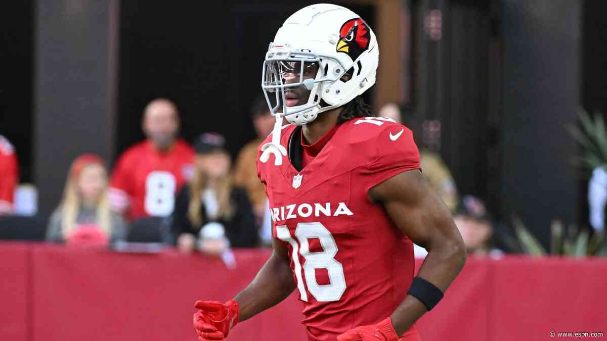 Sources: Cardinals finalizing deal to trade WR Harrison Jr.