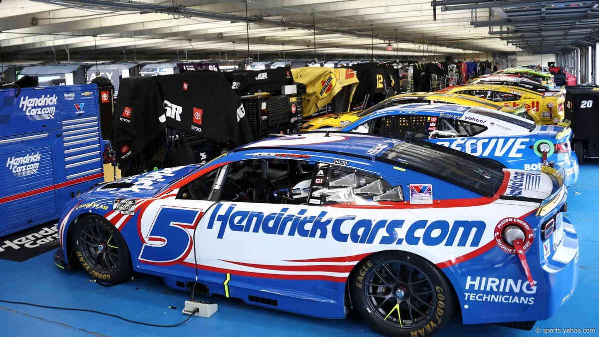 NASCAR Cup Charlotte Starting Lineup: Qualifying canceled due to Hurricane Isaias rain