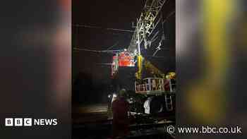 Train services resume after major disruption but delays continue
