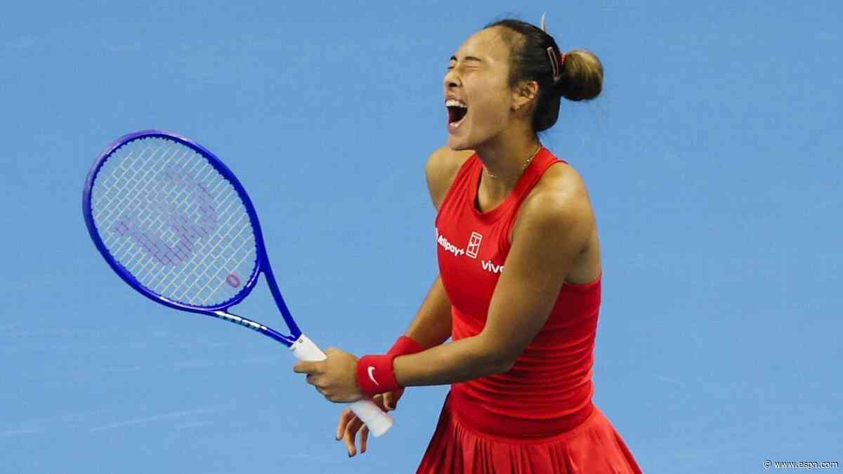 Zheng 1st Chinese finalist in China Open history, will face Andreeva