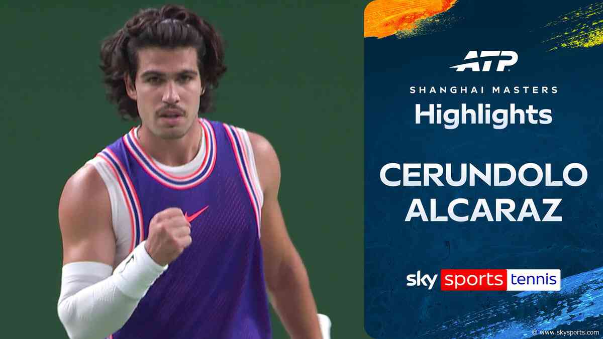 'Moustache is here to stay' - Alcaraz advances in straight-sets win