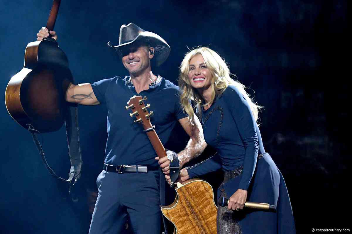 Flashback: Tim McGraw + Faith Hill's First Concert After Marrying
