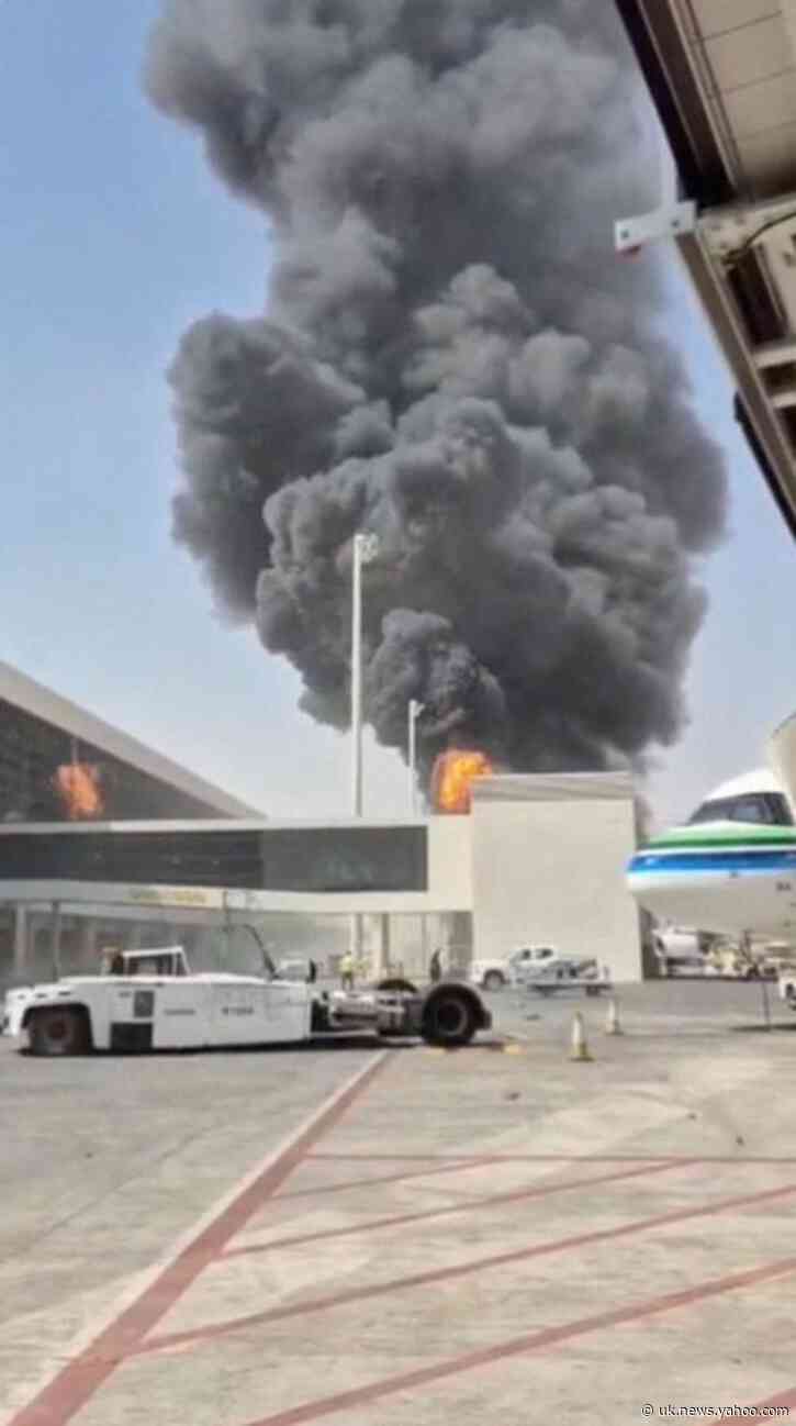 Loud blast at Riyadh airport as travelers evacuated and airlines cancel flights