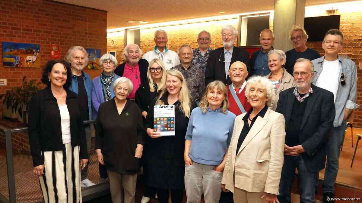 99-Jähriger zeigt Gemälde: Gautinger Kunstverein eröffnet Ausstellung im Rathaus