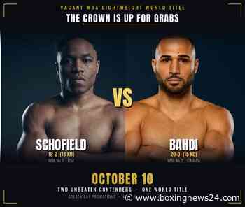 WBA World Title Bout Schofield vs Bahdi