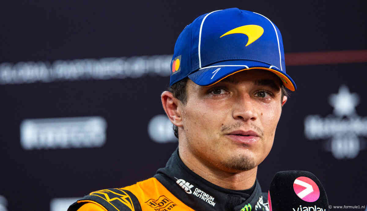 Kritische Lando Norris na kwalificatie GP Singapore: ‘Onmogelijk te besturen’