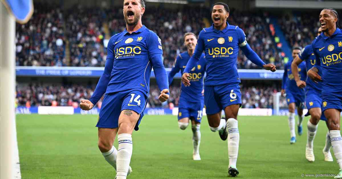 Emotionele Jordan Henderson steelt de show bij Chelsea bij ruime zege op Bournemouth