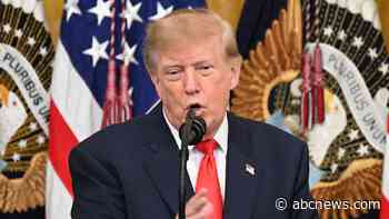 Trump says 'they're making a determination' on livestream of Hasan execution