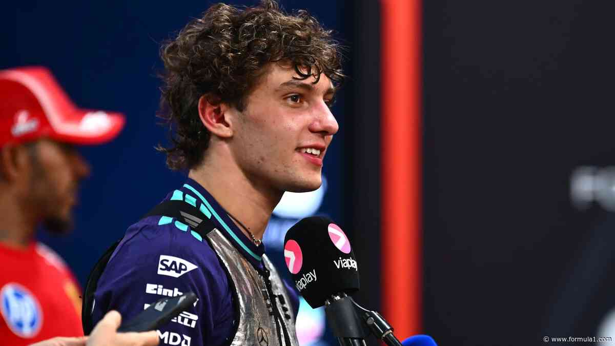 Antonelli now ‘seeing the potential’ in Mercedes’ upgrades