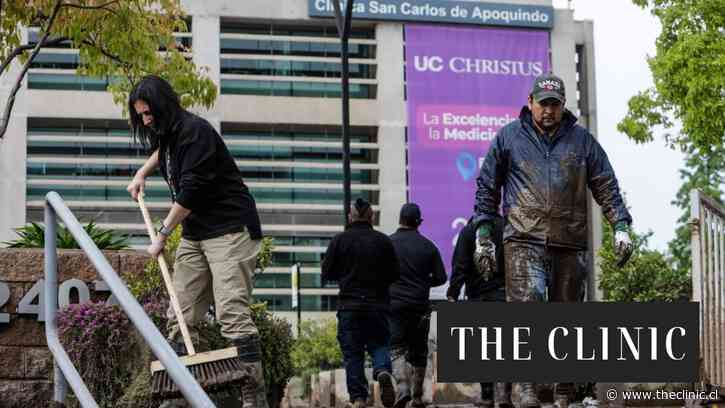 Tras aluvión en Las Condes: Clínica UC anuncia cierre del centro temporalmente y traslado de todos sus pacientes hospitalizados