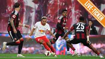 RB Leipzig gegen Eintracht Frankfurt jetzt live: SGE-Abwehr verschläft Anpfiff – Leipziger Doppelschlag