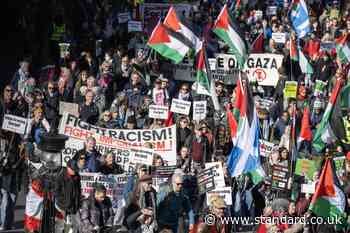 Thousands take part in pro-Palestine march through Edinburgh