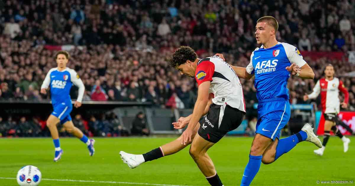 LIVE eredivisie | Ontlading in de Kuip: Nacho Ferri opent score voor sterker Feyenoord tegen AZ na fout Wouter Goes