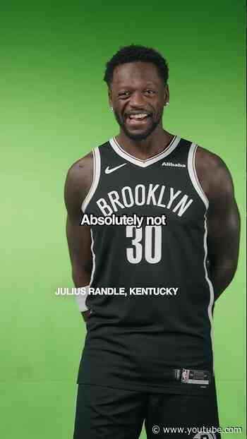 pranking NBA players with their college rivals 😂 #brooklynnets #prank #funny