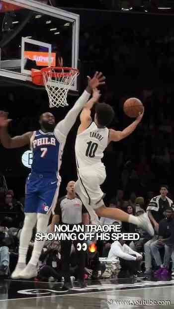 don't blink or else you'll miss him 👀💨 #brooklynnets #nba #fast