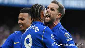 Quick-fire Chelsea's speedy start too hot to handle for Bournemouth as Jordan Henderson rolls back the years - but there remains a major concern for Xabi Alonso, writes KIERAN GILL