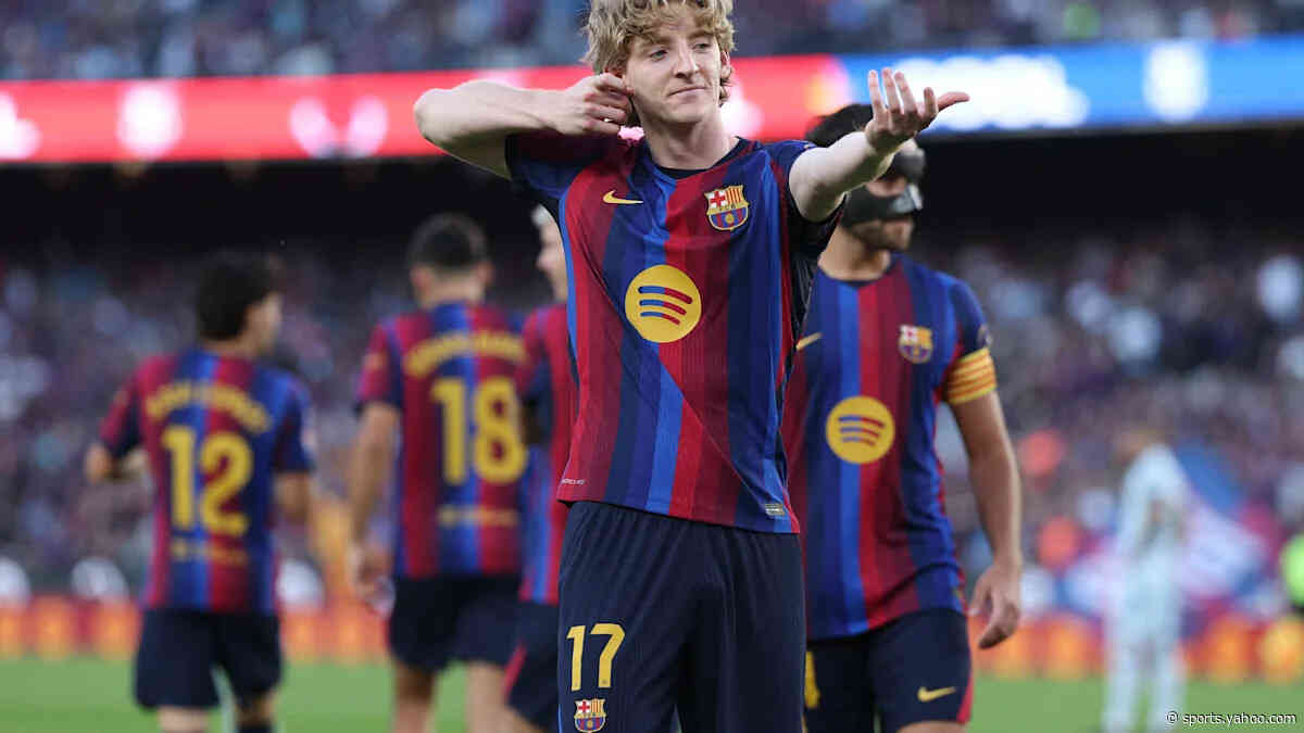 ☝️ Anthony Gordon bags his first for Barça as hot 2026/27 continues