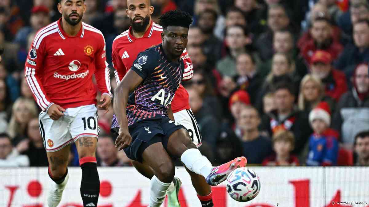 Man United vs. Tottenham LIVE: Premier League updates as both sides search for an opener at Old Trafford