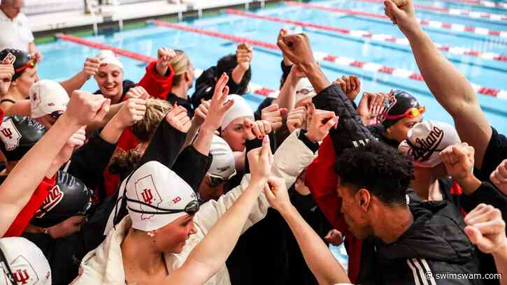 Where Do the College Swimming League Teams Stand After Four Matches?