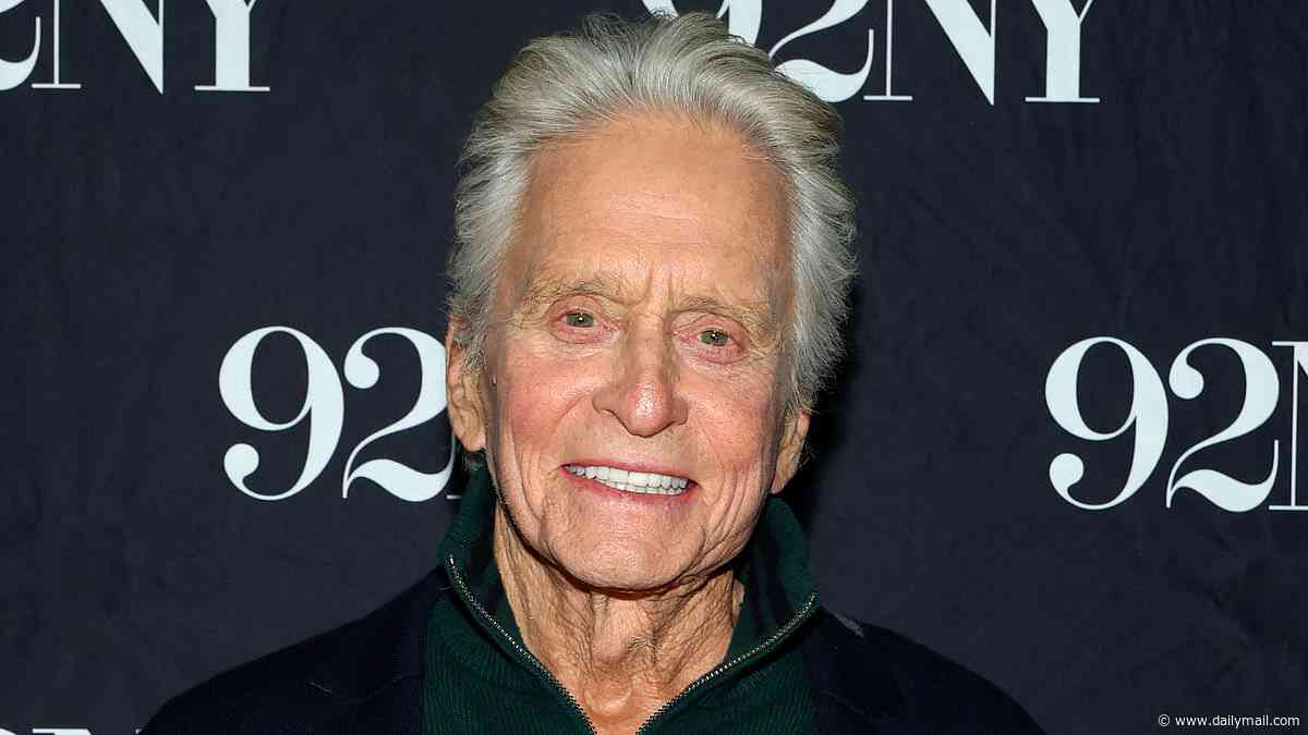 Michael Douglas slams 'nepo baby' label after wife Catherine Zeta-Jones called the phrase 'horrific'... as their kids go into showbiz