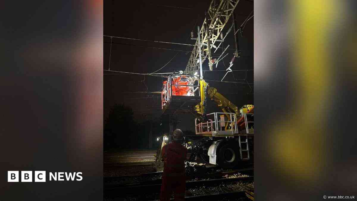 Train services resume after major disruption but delays continue
