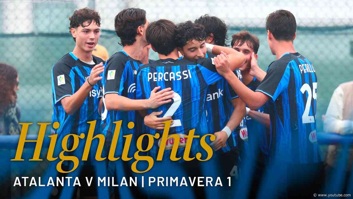 VITTORIA firmata CIAPINI-RUIZ 🔥 | Highlights Atalanta-Milan 2-0 | 6ª Primavera 1 2026/27