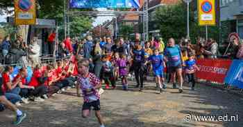 Op zaterdag mag je ook wandelen en rollen tijdens het marathonfeest, maar het meest wordt er gerend