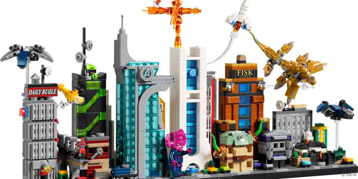 Galactus wordt LEGO-minifiguur in Marvel Skyline
