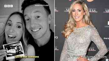 BBC presenter Amy Irons reveals she is expecting her first child with P.E. teacher boyfriend