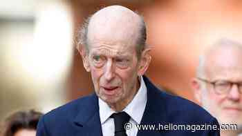 Duke of Kent joined by Prince William's godmother for ultra-rare appearance