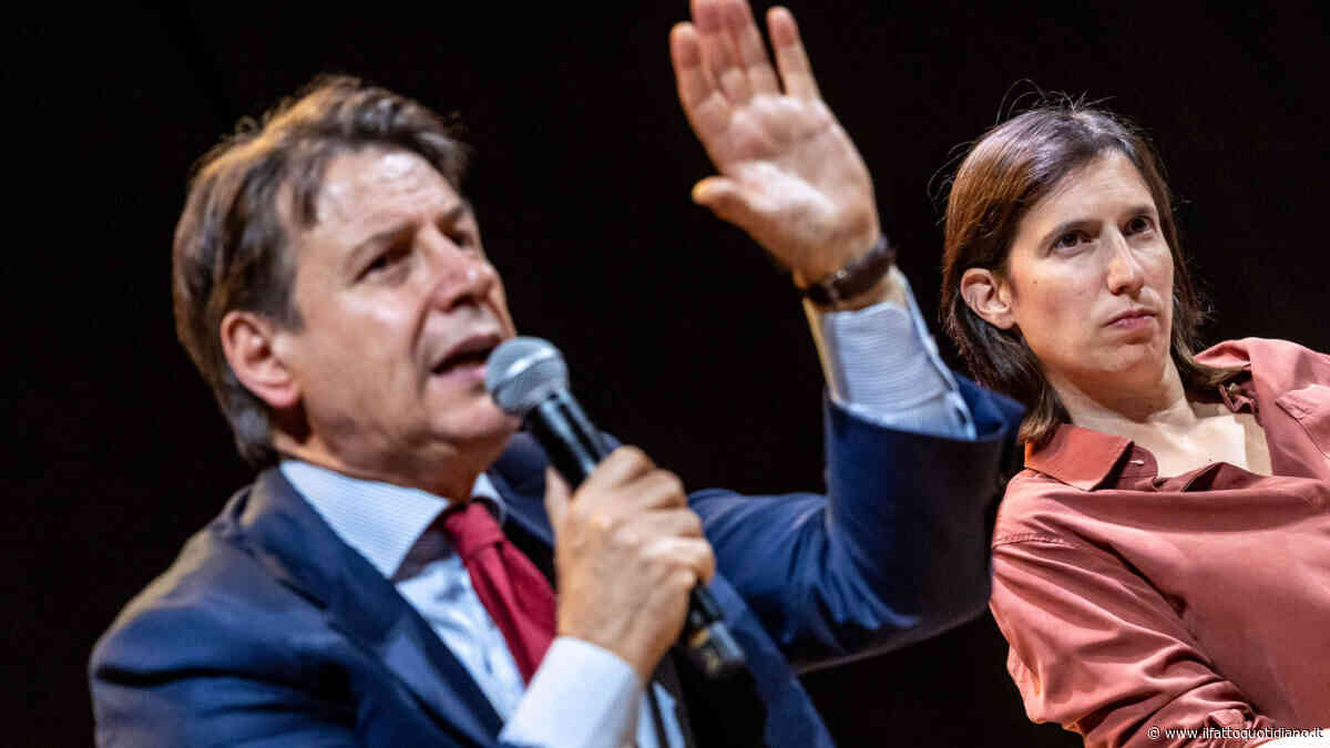 Schlein: “Mai più larghe intese, al centro abbiamo sempre perso”. Conte: “In due settimane si può chiudere il programma”