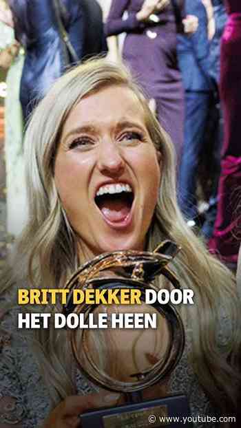 Britt Dekker door het dolle heen