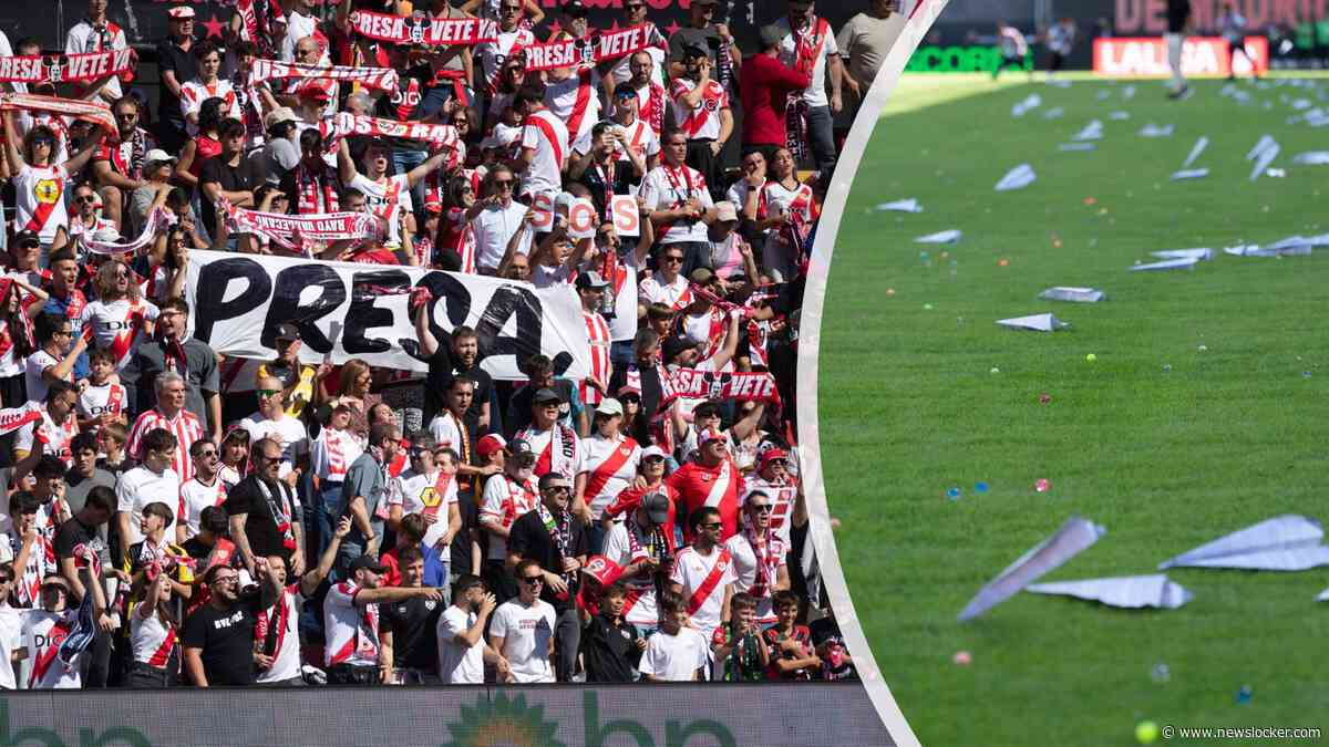 Duel Rayo Vallecano stilgelegd na opmerkelijk protest, FC Barcelona ook na acht duels nog zonder puntenverlies