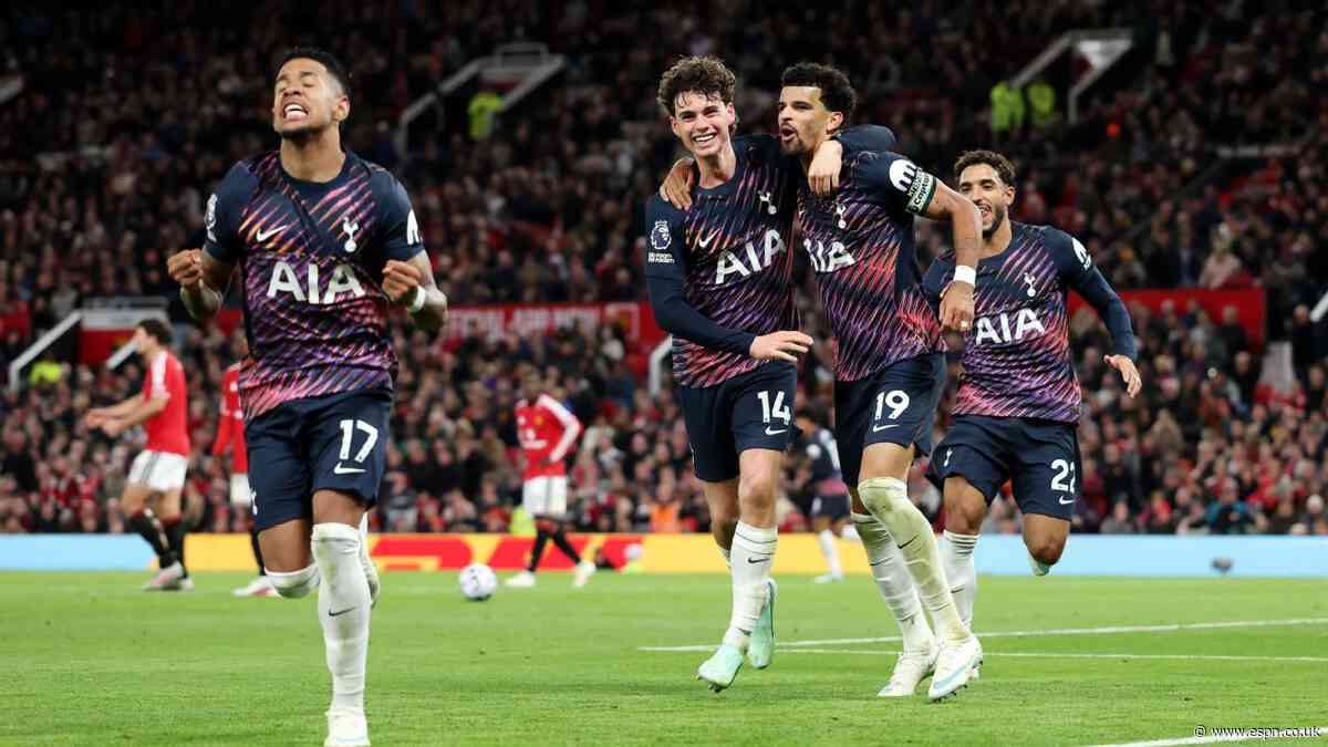 Man United vs. Tottenham LIVE: Premier League reaction as 10-men Spurs bag draw with late goal at Old Trafford