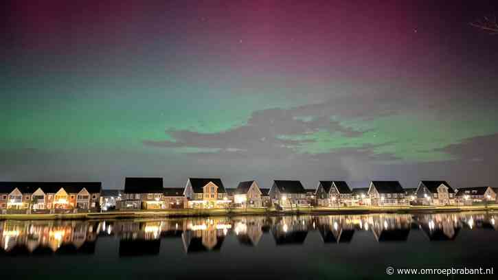 Noorderlicht te zien boven onze provincie als het even opklaart