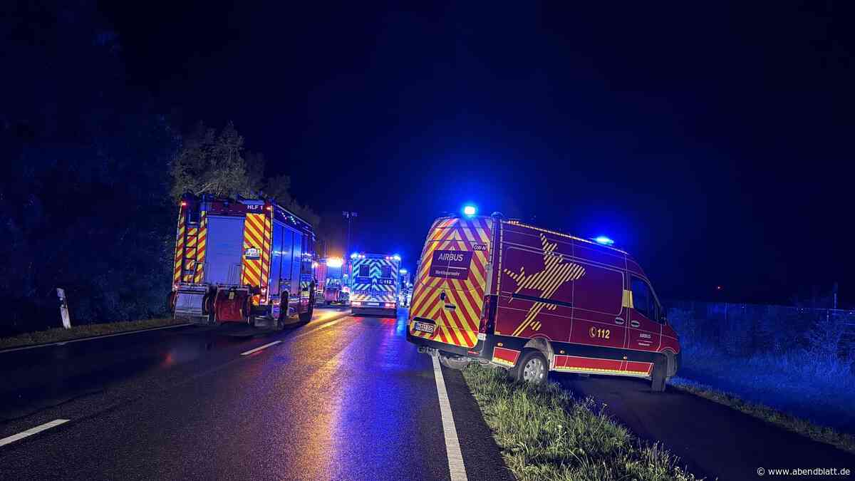 Fahrer bricht nahe Airbus-Werk am Steuer zusammen – und muss reanimiert werden