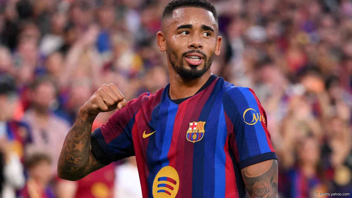 Gabriel Jesus overjoyed after Barcelona 3-0 Getafe: ‘Let’s keep scoring and winning titles’