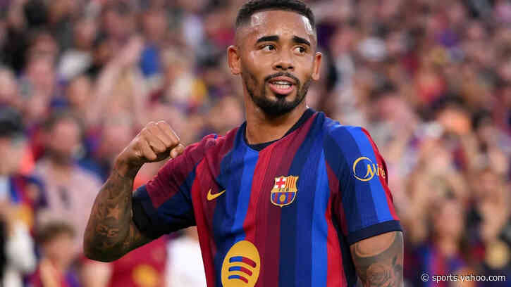 Gabriel Jesus overjoyed after Barcelona 3-0 Getafe: ‘Let’s keep scoring and winning titles’