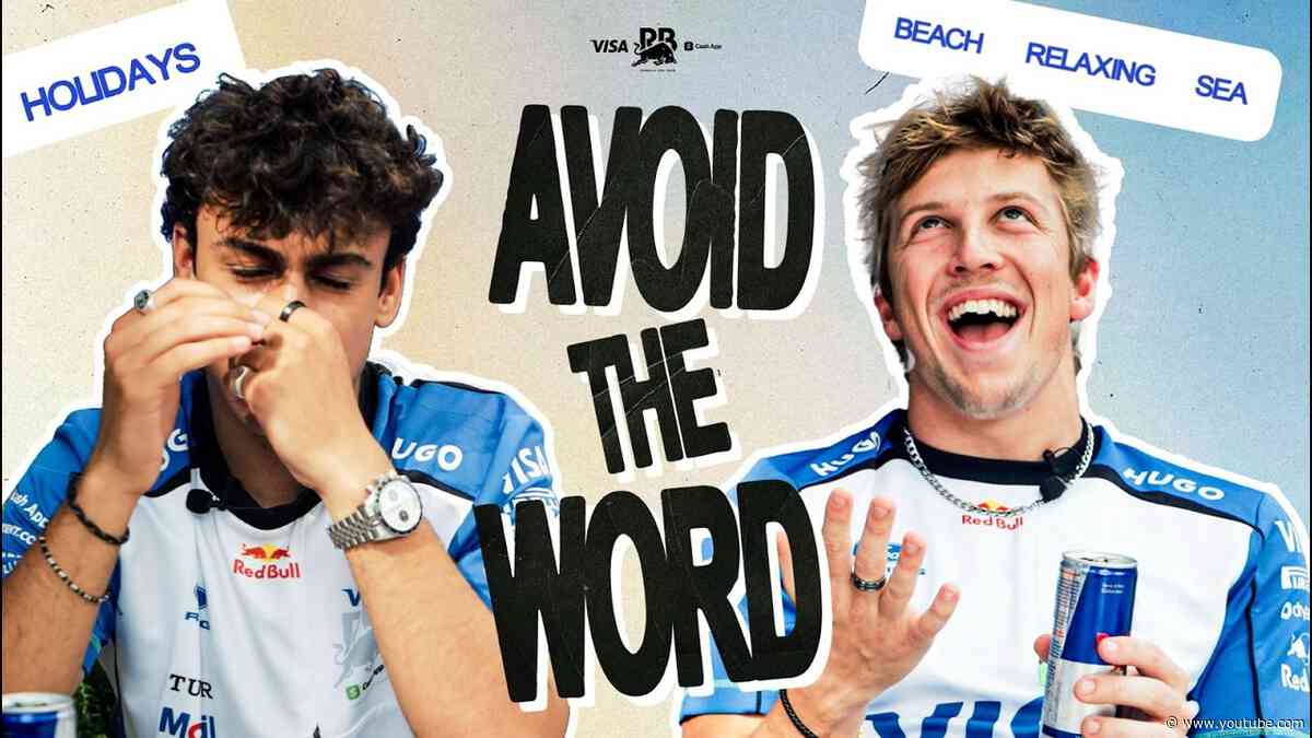 AVOID the word with F1 Drivers
