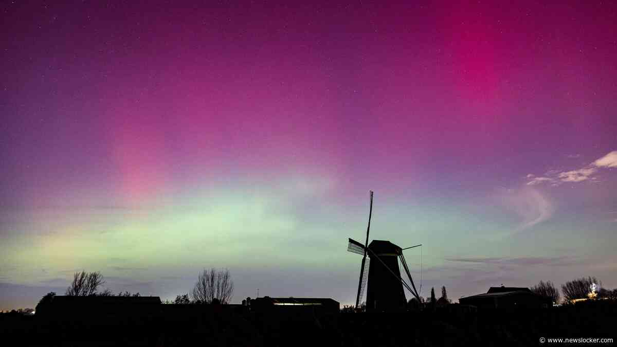 Kans om het noorderlicht vanavond te zien in delen van Nederland