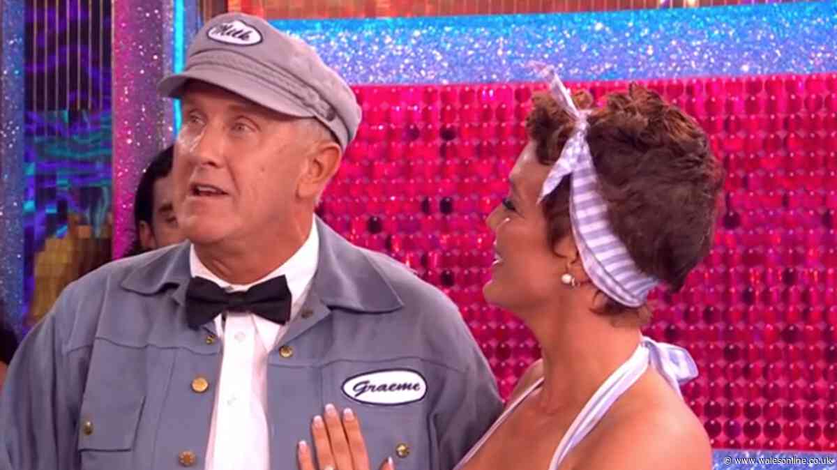 Strictly's Graeme Hall chokes back tears live on air he opens up on 'meltdown'